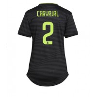 Fotbalové Dres Real Madrid Daniel Carvajal #2 Dámské Alternativní 2022-23 Krátký Rukáv